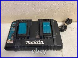 Makita XSR01 7-1/4 36 Volt Circular Saw With 2, 5Ah Batteries + USB Dual Charger