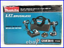Makita XT269M 18V LXT Combo kit 2-Tool (2) 4.0 A. H Batteries & Bag NEW FAST SHIP