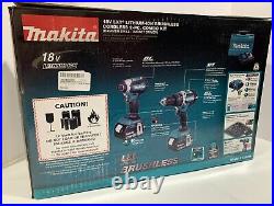 Makita XT269M 18V LXT Li-ion Brushless Cordless 2-PC Combo Kit 4.0AH New