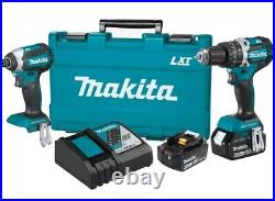 Makita XT269M 18V LXT Lithium-Ion Brushless Cordless 2-Pc. Combo Kit (4.0Ah)