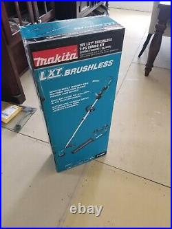 Makita XT287SM1 18V LXT Brushless Combo Kit Blower Trimmer
