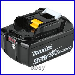 Makita XT288G 18V 1/2 Hammer Driver-Drill & 4 Speed Impact Driver with2(6 Ah) New