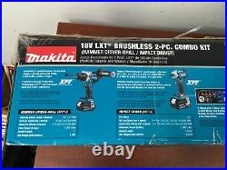 Makita XT288T 18V Cordless Hammer Drill Combo Kit