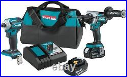 Makita XT288T 18 Volt LXT Lithium-Ion Brushless Cordless 2-Piece Combo Kit