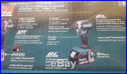 Makita XT328M 18V Li-ion Hammer Drill+Impact Driver+Recip Saw+2 Batt+Charger NEW