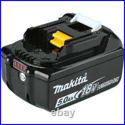 Makita XT507PT 18V LXT/ 36V (18V X2) LXT 5-Tool Combo Kit with2 Batts (5 Ah) New