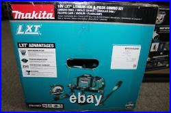 Makita XT614SX1 18V Li Cordless 6-Pc Kit Drill, Impact, Recip Saw, Light, Vacuu