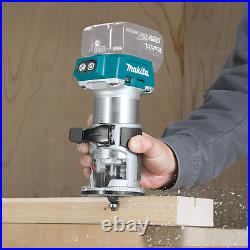 Makita XTR01Z 18V LXT LiIon Brushless Cordless Compact Router, Tool Only (New)