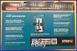 Makita XTR01Z 18V LXT Lithium-Ion Brushless Cordless Compact Router TOOL ONLY