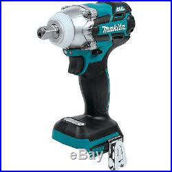 Makita XWT02Z 18-Volt LXT Brushless 3-Speed 1/2-inch Impact Wrench, Bare Tool