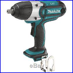 Makita XWT04Z 18-Volt 1/2-Inch Lithium-Ion High Torque Impact Wrench, (Bare-Tool)