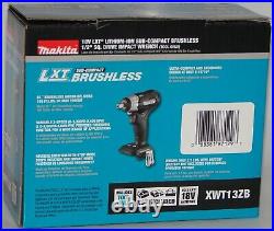 Makita XWT13ZB 18V LXT Li-Ion 1/2 in. Square Impact Wrench (Tool Only) New