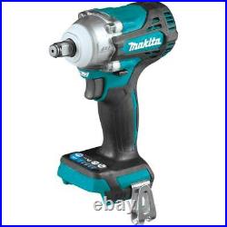 Makita XWT14Z 18V LXT 1/2 Sq. Cordless Drive Impact Wrench with Anvil Bare Tool