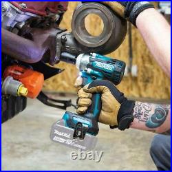 Makita XWT15Z 18V 1/2 LXT Cordless Impact Wrench Kit with Detent Anvil -Bare Tool