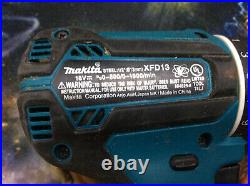 Makita Xfd10 Xdt11 Two Drills & Battery Charger & Soft Bag Bundle
