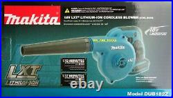NEW IN BOX Makita DUB182Z LXT 18v Cordless Compact Battery Blower 18 Volt LXT
