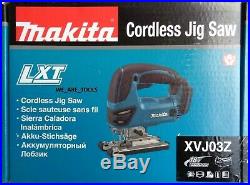 NEW IN BOX Makita XVJ03Z 18V Cordless Battery Jigsaw, 6 Blades LXT 18 Volt