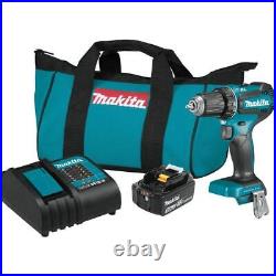 New Makita 18V Lxt Lithium-Ion Brushless Cordless 1/2 In. Driver-Drill Kit 3Ah