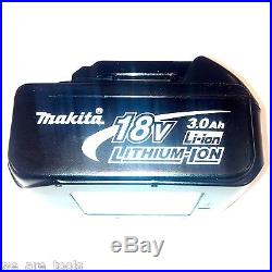 New Makita 18V XDT04 Cordless 1/4 Impact, (2) BL1830 3.0 AH Batteries 18 Volt