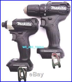 New Makita 18V XFD11 Cordless Brushless 1/2 Drill, XDT15 Impact Compact 18 Volt