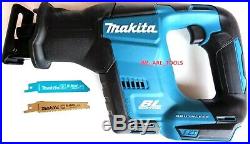 New Makita 18V XRJ07ZB Compact Cordless Battery Reciprocating Saw, Blades 18 Volt