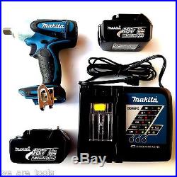 New Makita 18 Volt XWT05 1/2 Impact Wrench, (2) BL1830 Batteries, (1) Charger 18V