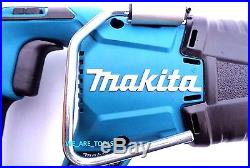 New Makita Brushless 18V XRJ05 Cordless Reciprocating Saw With Blade 18 Volt