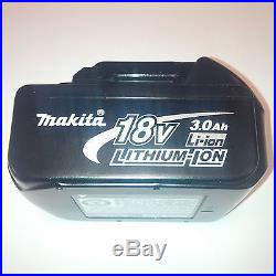 New Makita GENUINE (2) BL1830 18V Batteries, (1) DC18RC 18V Fast Charger 18 Volt