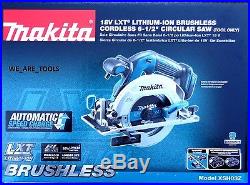 New Makita XSH03Z Cordless Brushless 6 1/2 Circular Saw 18 Volt W Blade 18V LXT