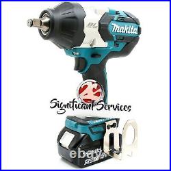 New Makita XWT08Z 18V LXT Li-Ion Brushless 1/2 in Impact Wrench 5.0 Ah Battery